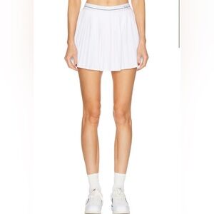 White Varley Clemency Mid Rise 13.5” Skort